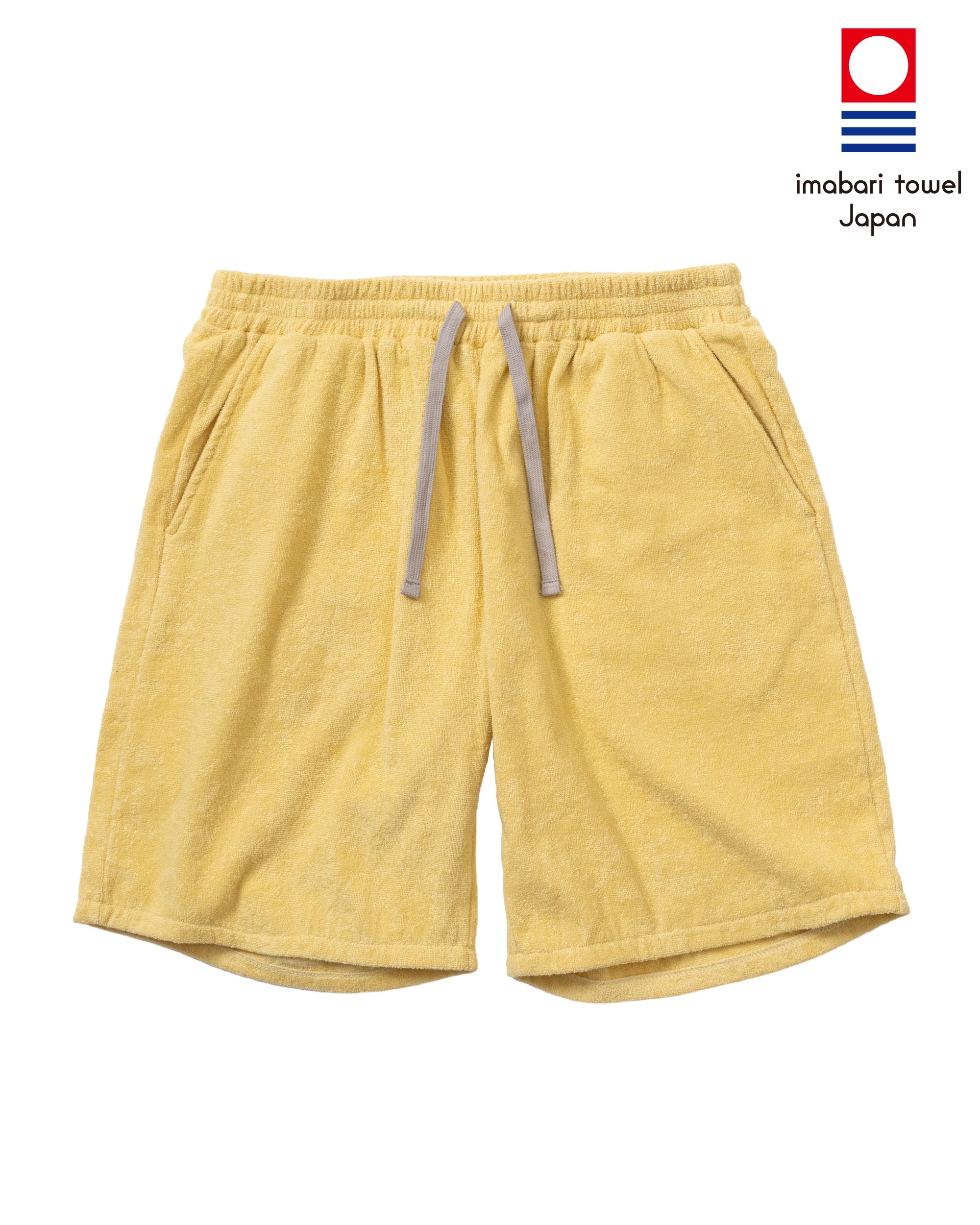 Imabari Towel Shorts Honey Yellow