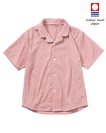 Imabari Towel Short-Sleeve Shirt Flamingo Pink
