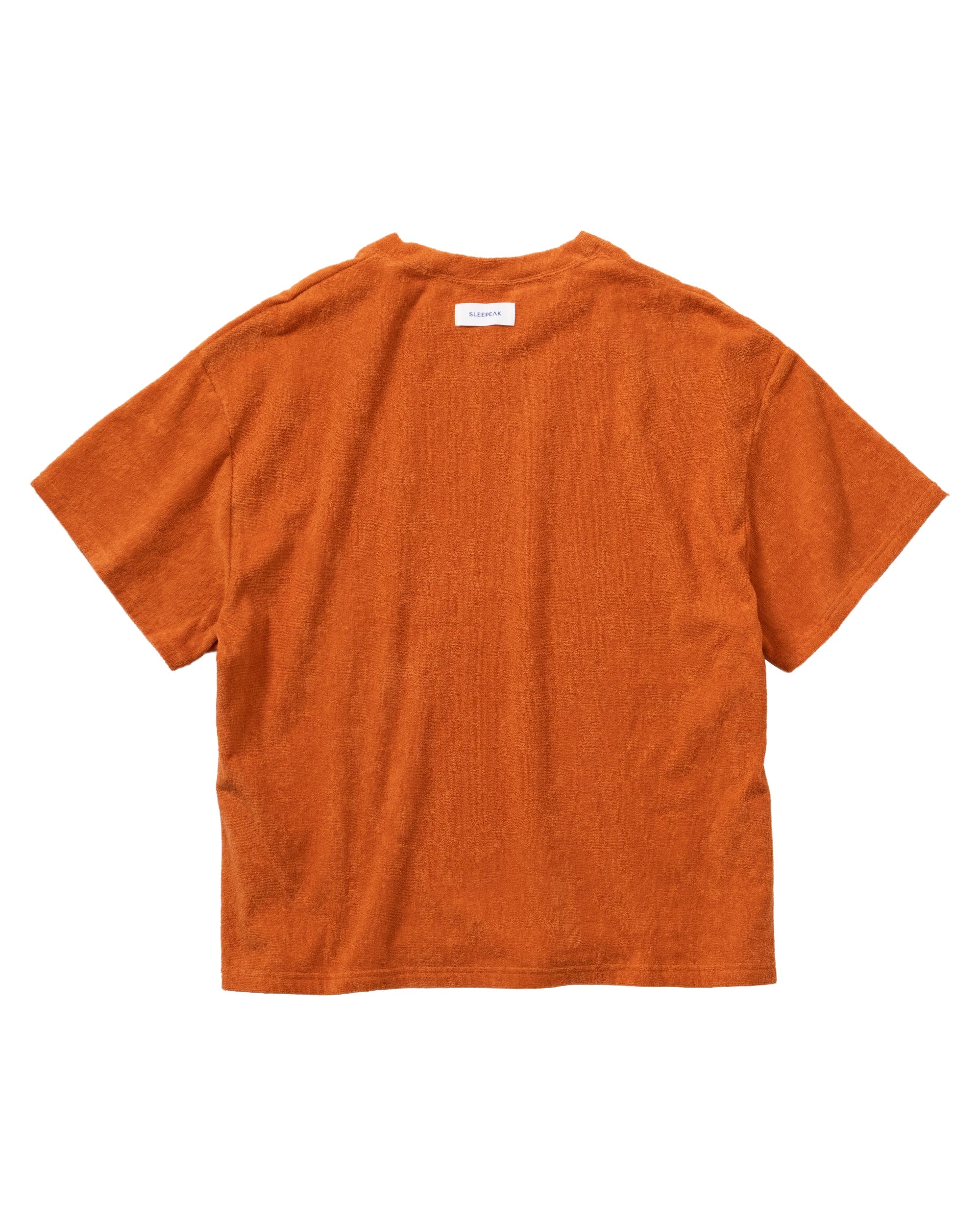 Imabari Towel Short-Sleeve Pullover Sedona Orange