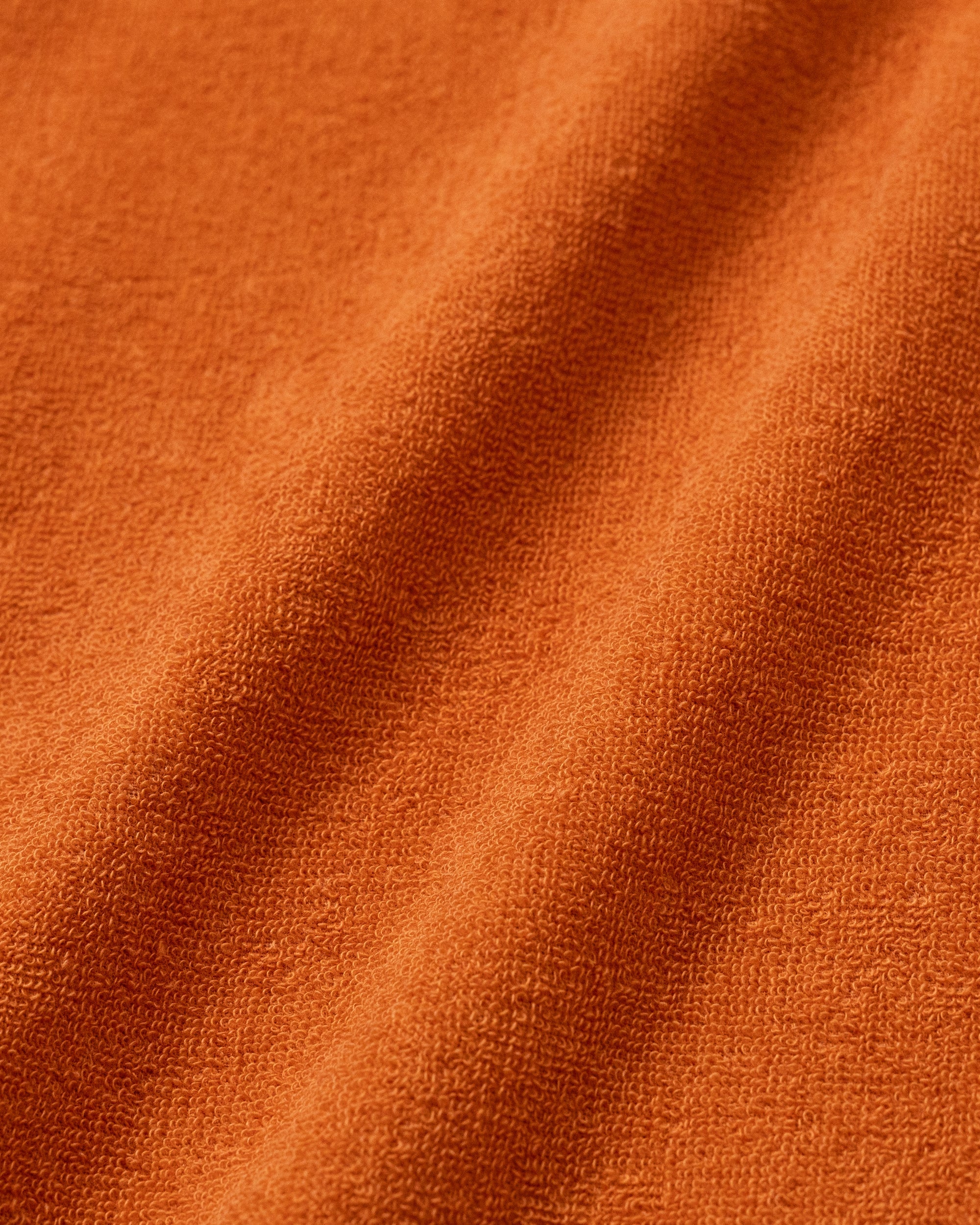 Imabari Towel Short-Sleeve Pullover Sedona Orange