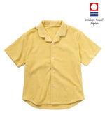 Imabari Towel Short-Sleeve Shirt Honey Yellow