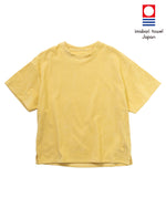 Imabari Towel Short-Sleeve Pullover Honey Yellow