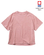 Imabari Towel Short-Sleeve Pullover Flamingo Pink