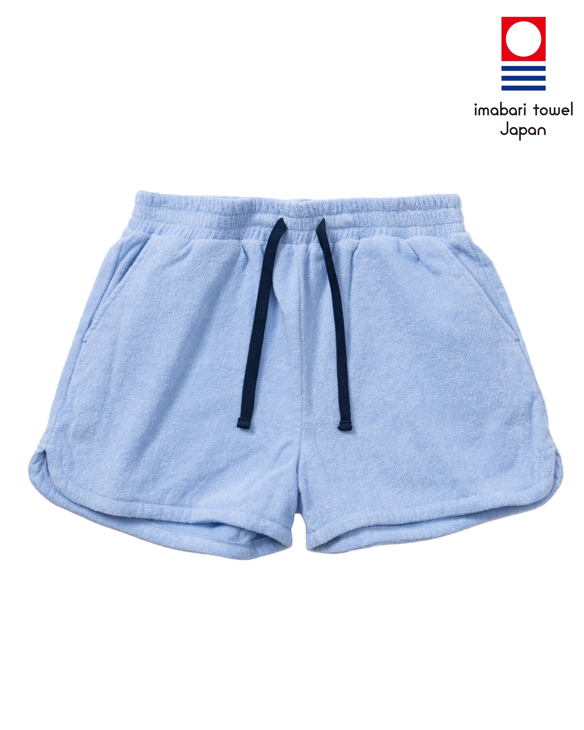 Imabari Towel Short Shorts Celeste Blue