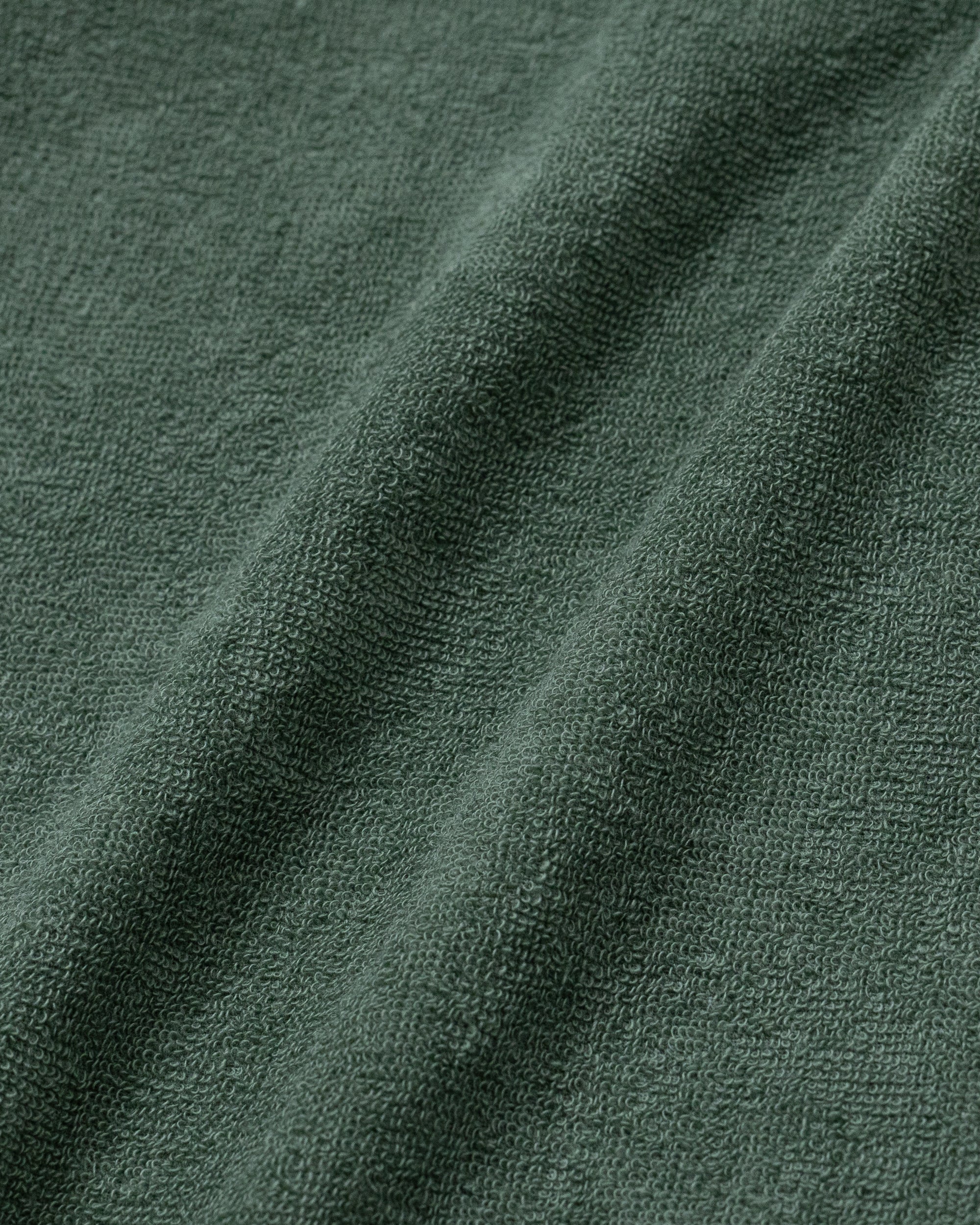 Imabari Towel Short-Sleeve Pullover Ivy Green