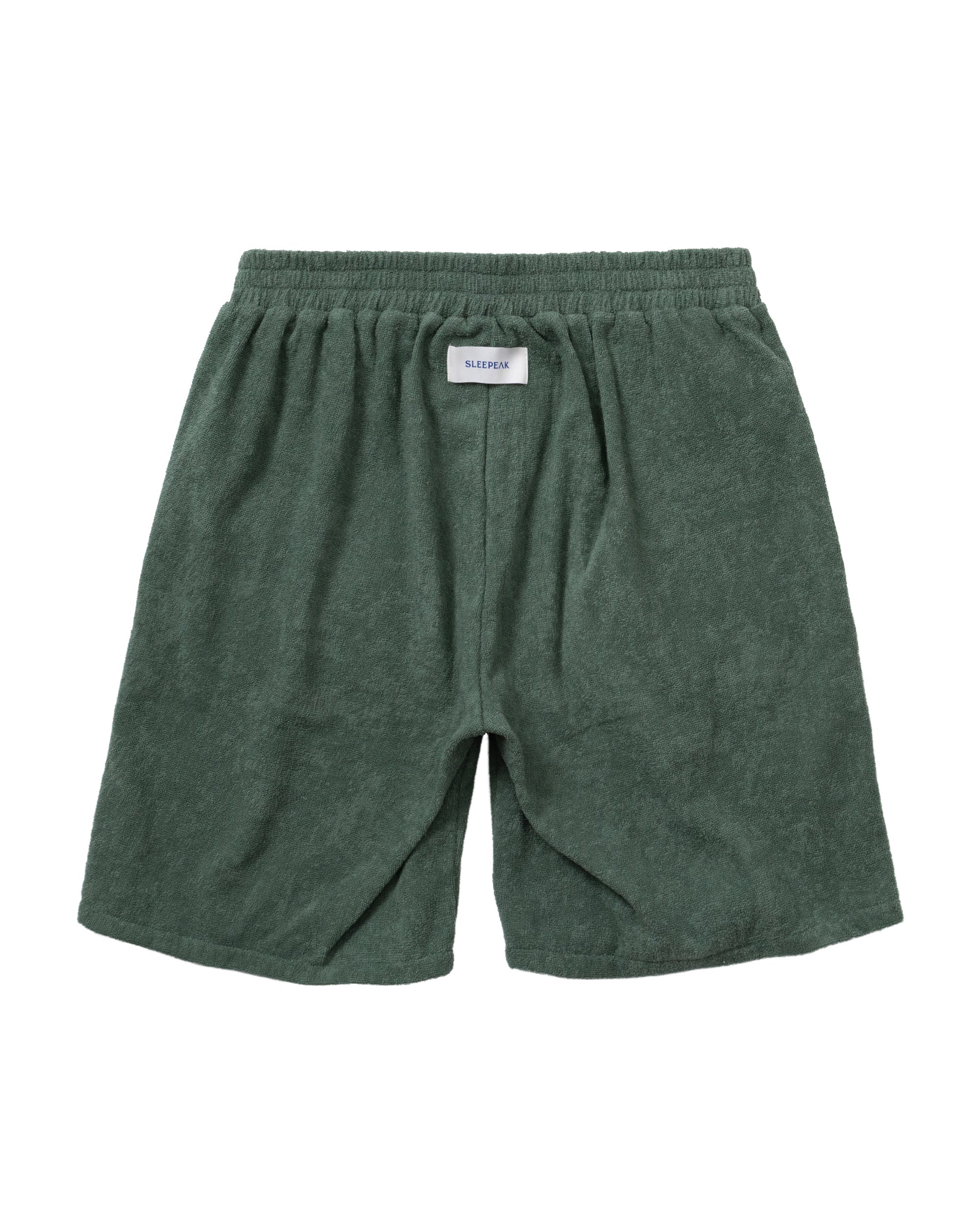 Imabari Towel Shorts Ivy Green