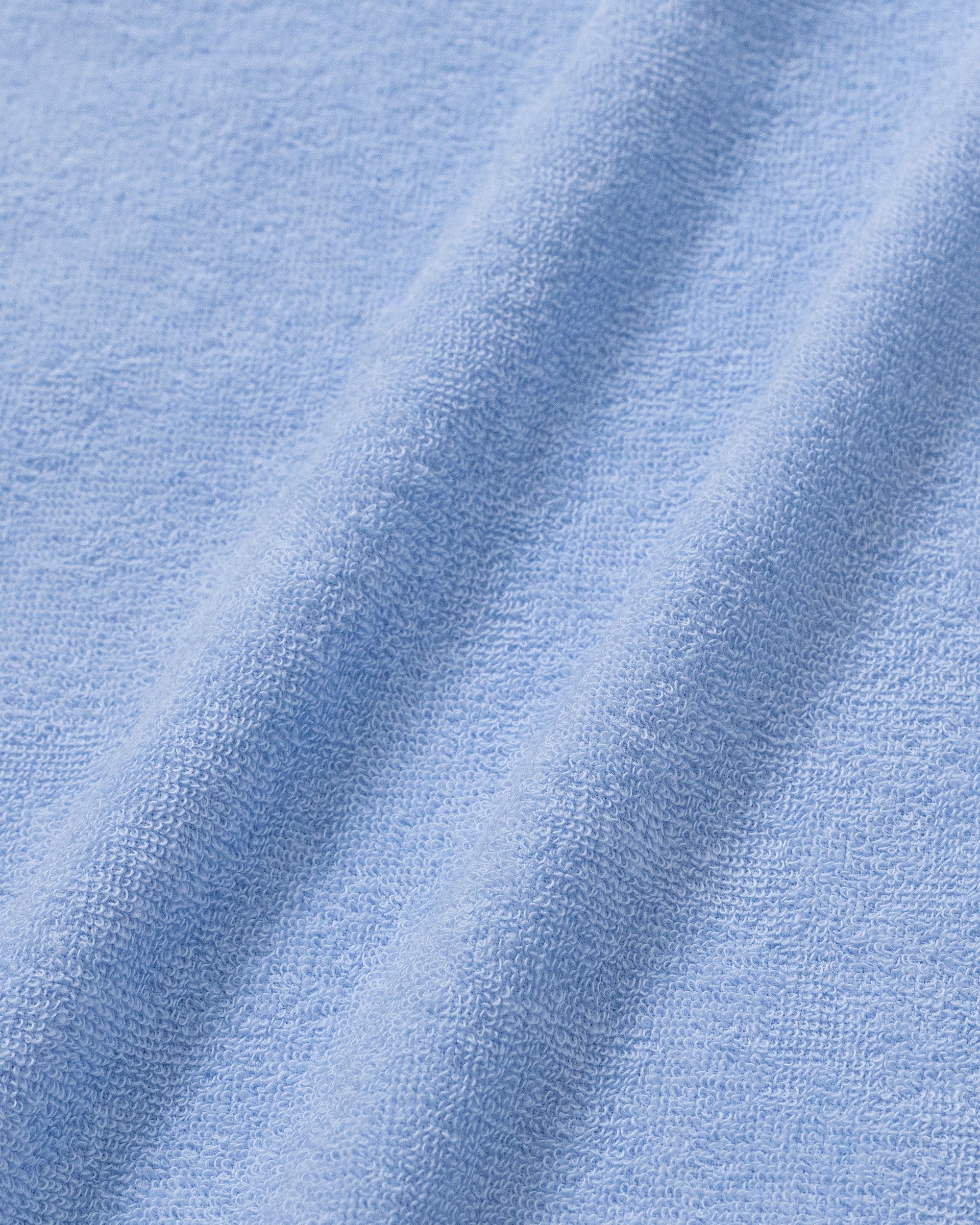 Imabari Towel Short-Sleeve Shirt Celeste Blue