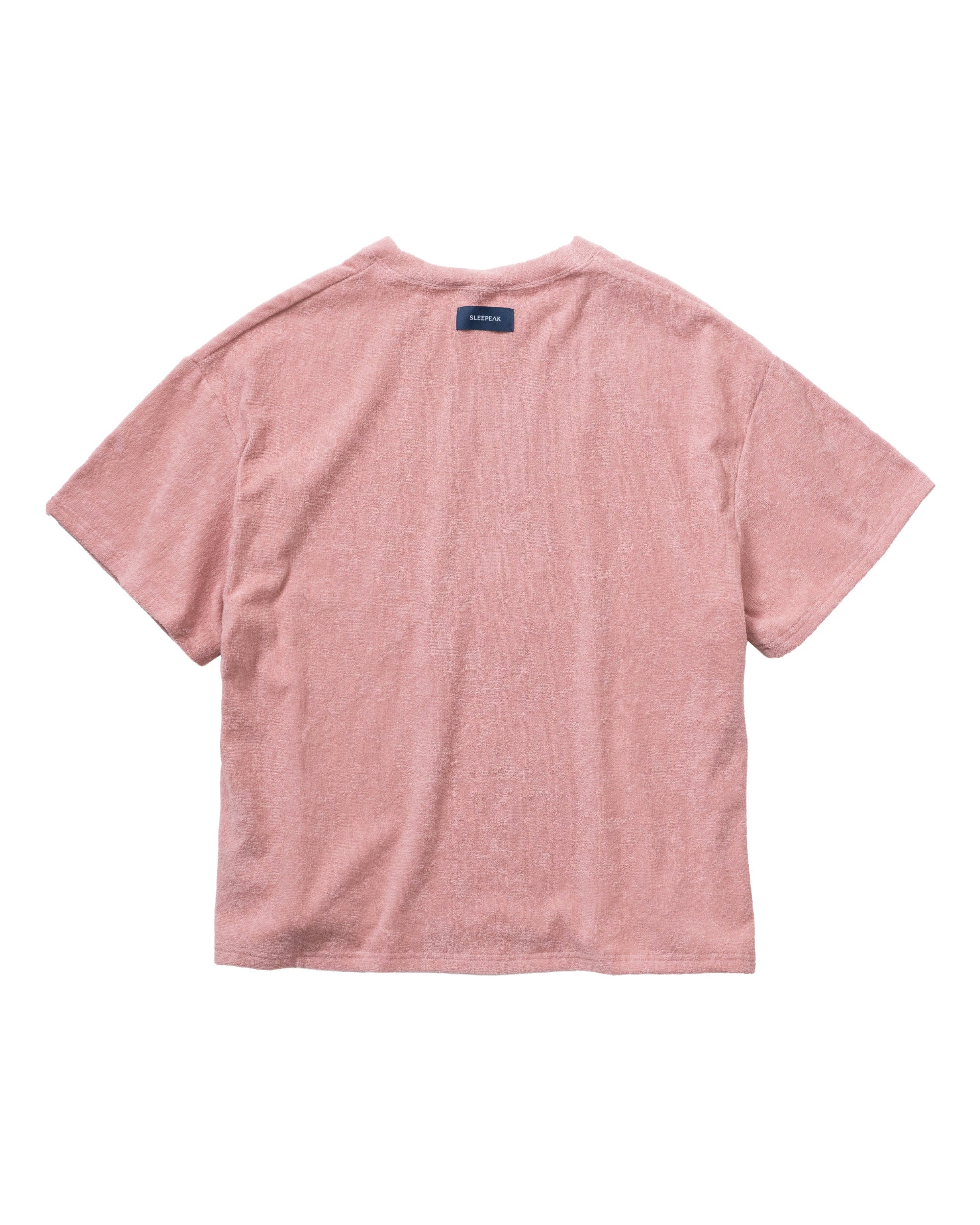 Imabari Towel Short-Sleeve Pullover Flamingo Pink