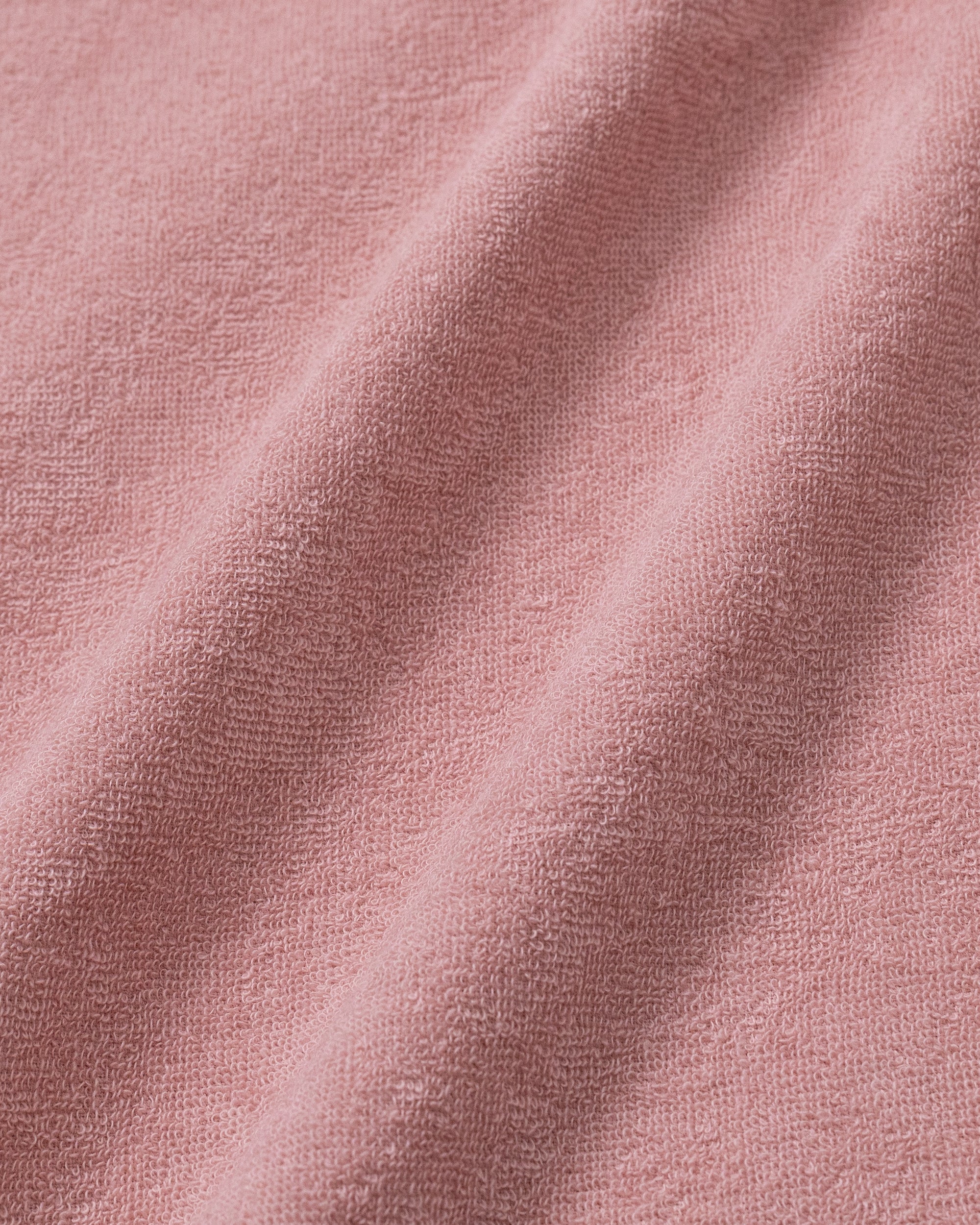 Imabari Towel Short-Sleeve Pullover Flamingo Pink