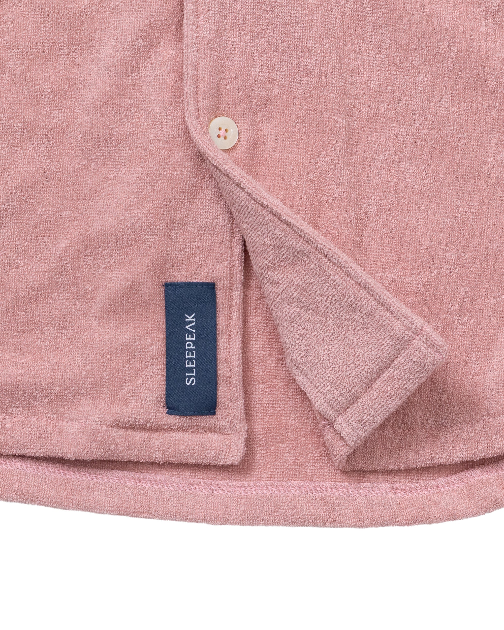 Imabari Towel Short-Sleeve Shirt Flamingo Pink