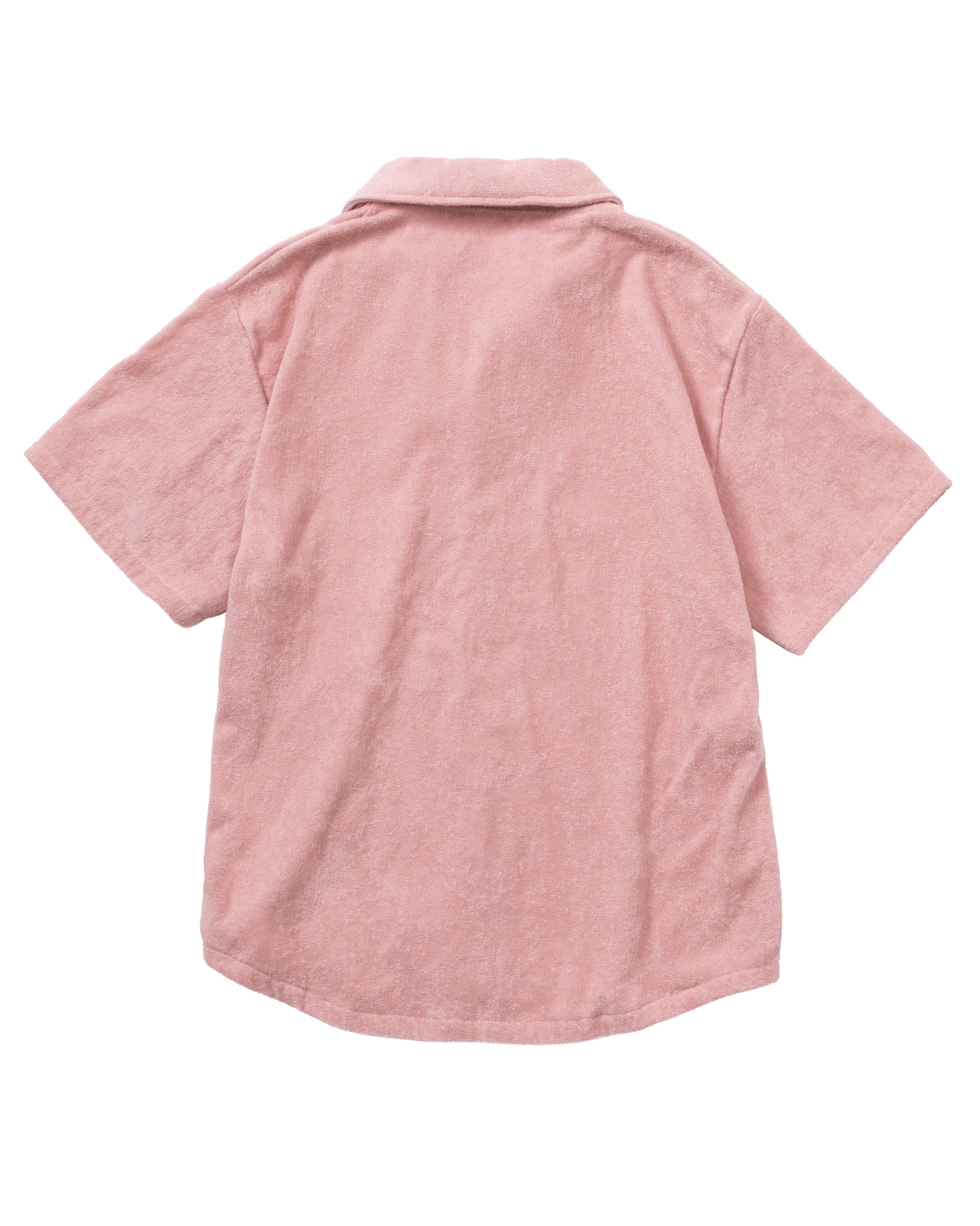 Imabari Towel Short-Sleeve Shirt Flamingo Pink