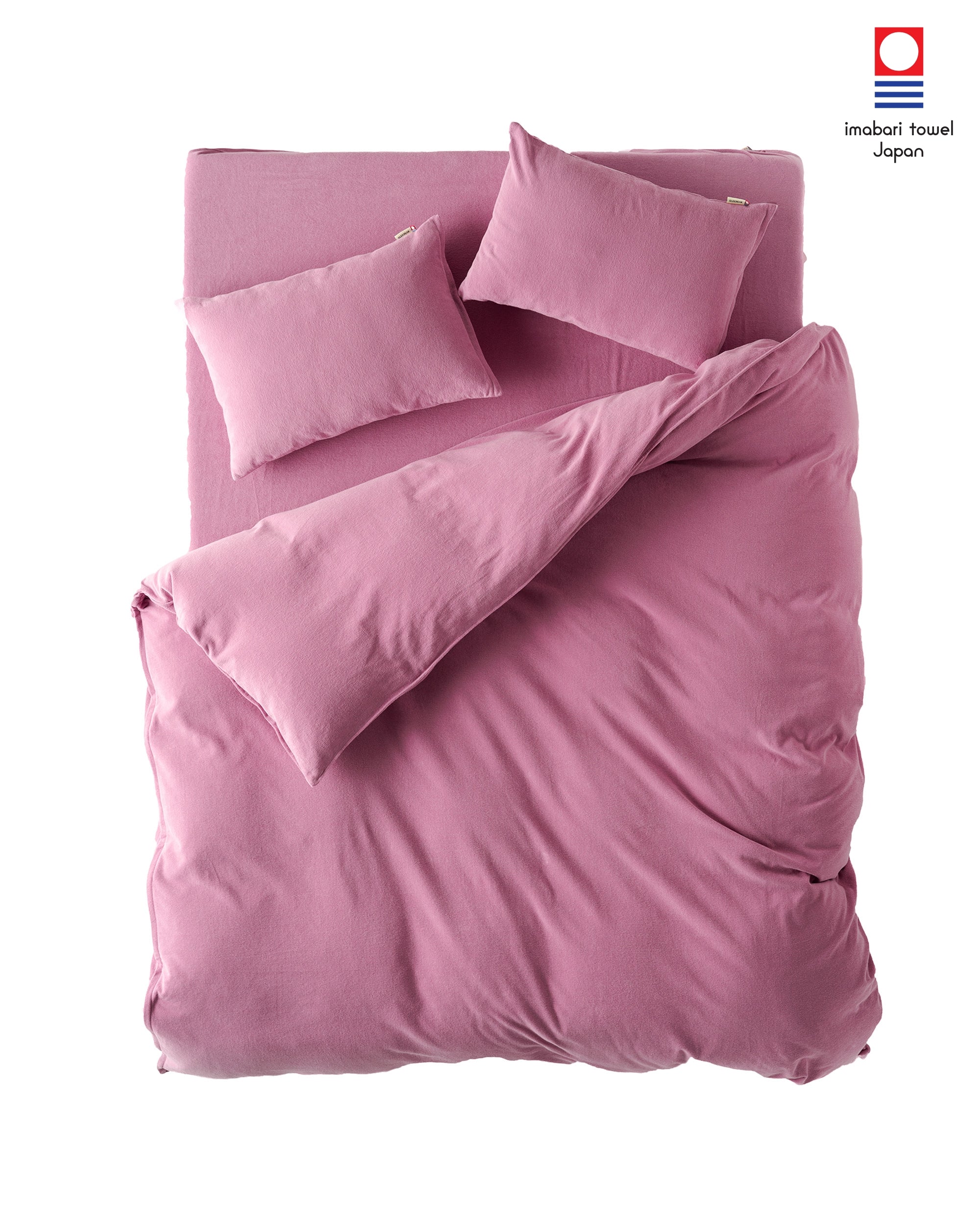 Imabari Towel Duvet Cover Orchid Pink