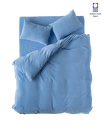 Imabari Towel Duvet Cover Aqua Blue
