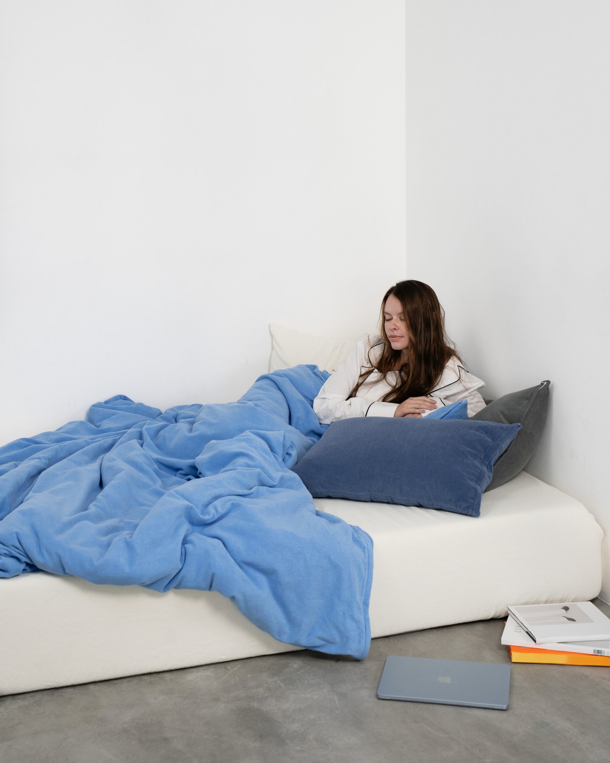 Imabari Towel Pillowcase Ash Gray