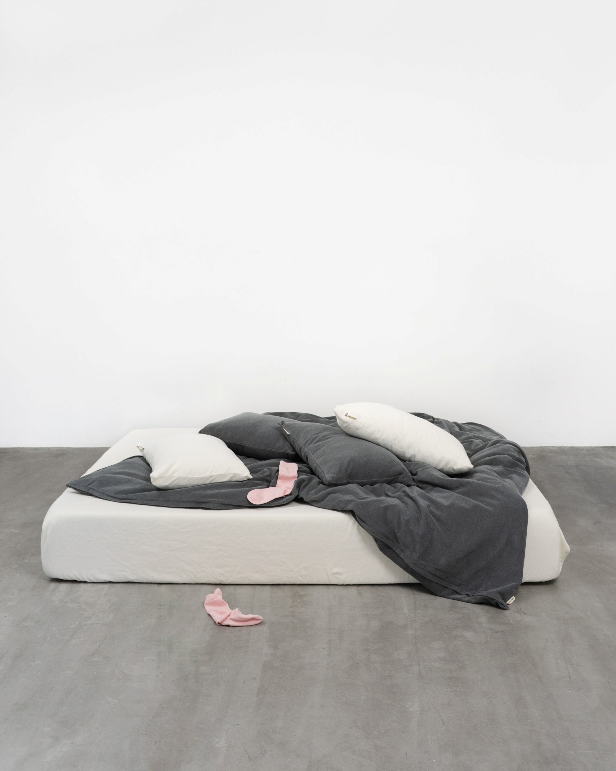 Imabari Towel Pillowcase Ash Gray