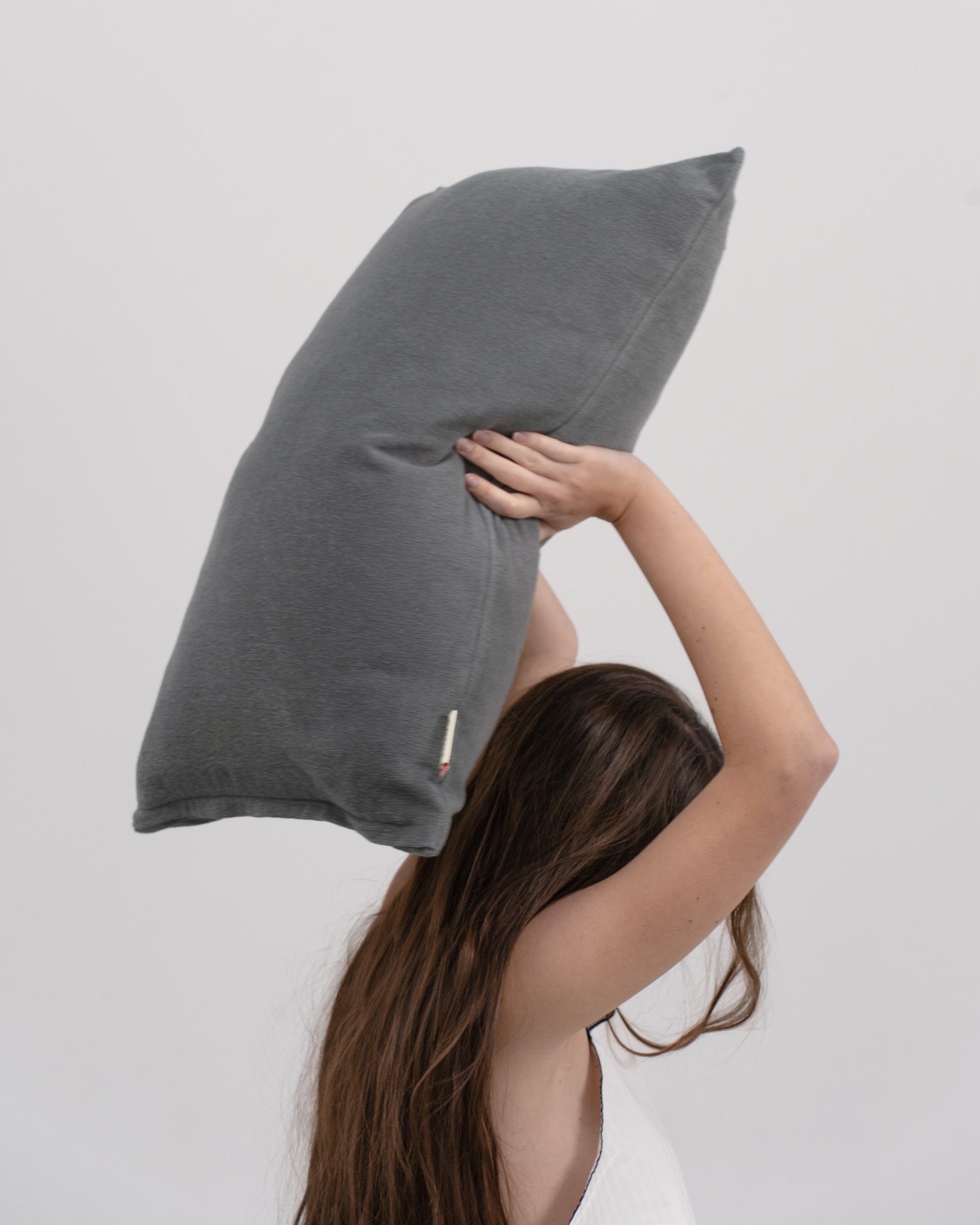 Imabari Towel Pillowcase Ash Gray