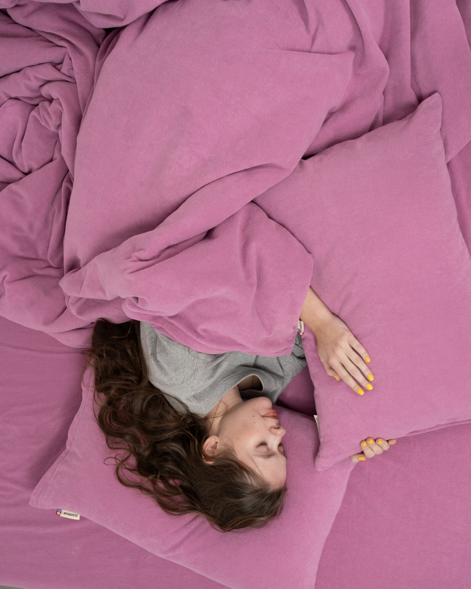 Imabari Towel Pillowcase Orchid Pink