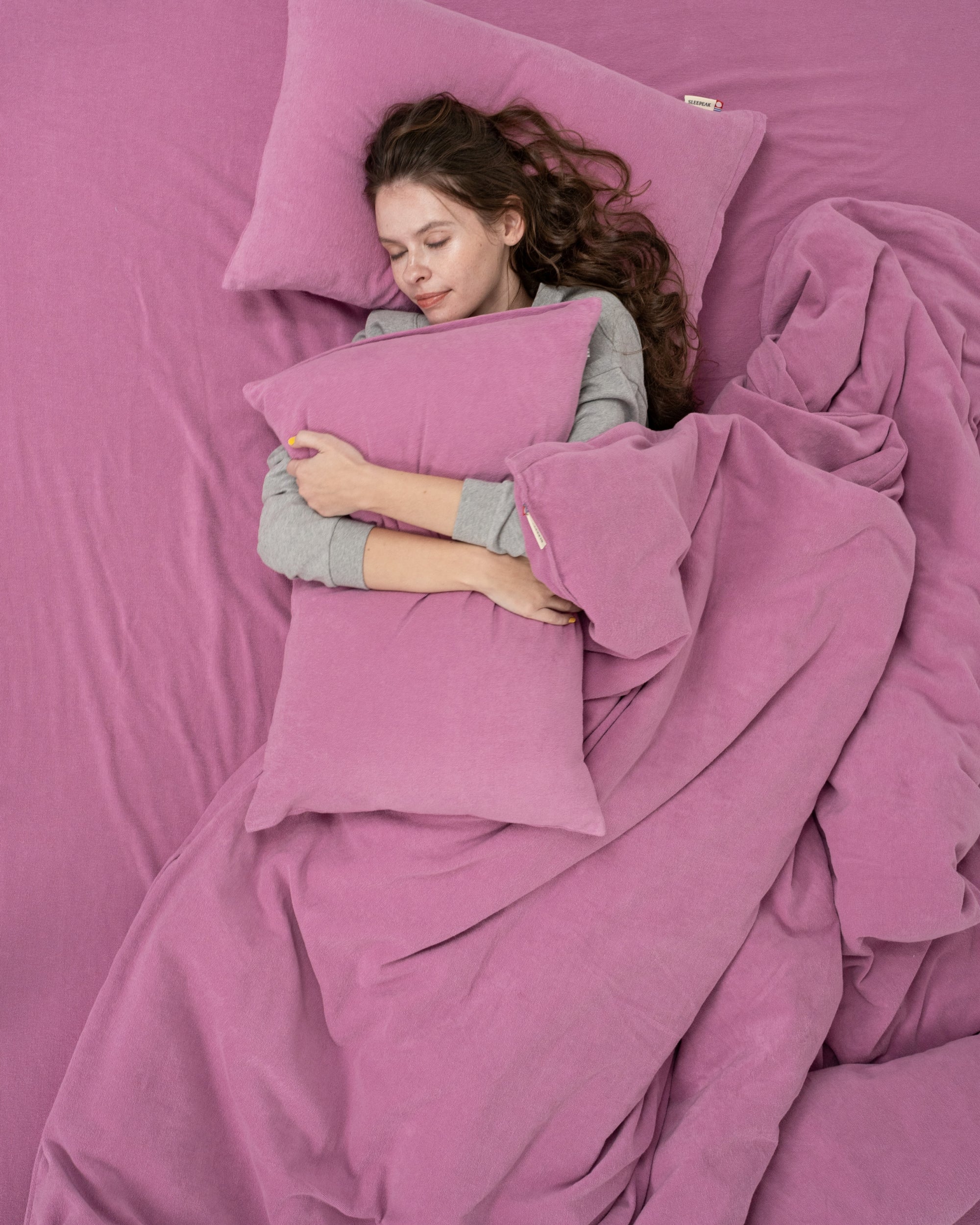 Imabari Towel Pillowcase Orchid Pink