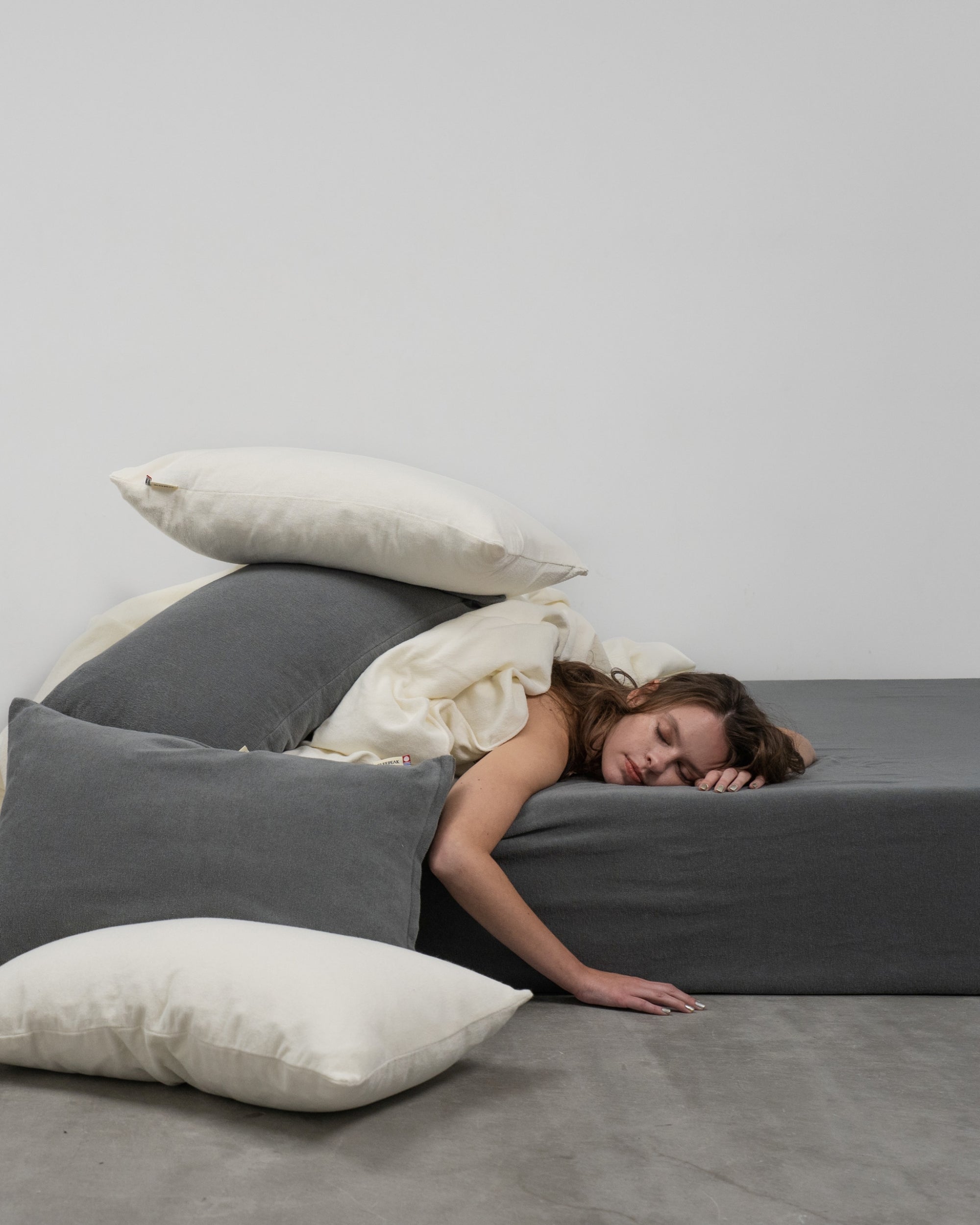 Imabari Towel Duvet Cover Ivory