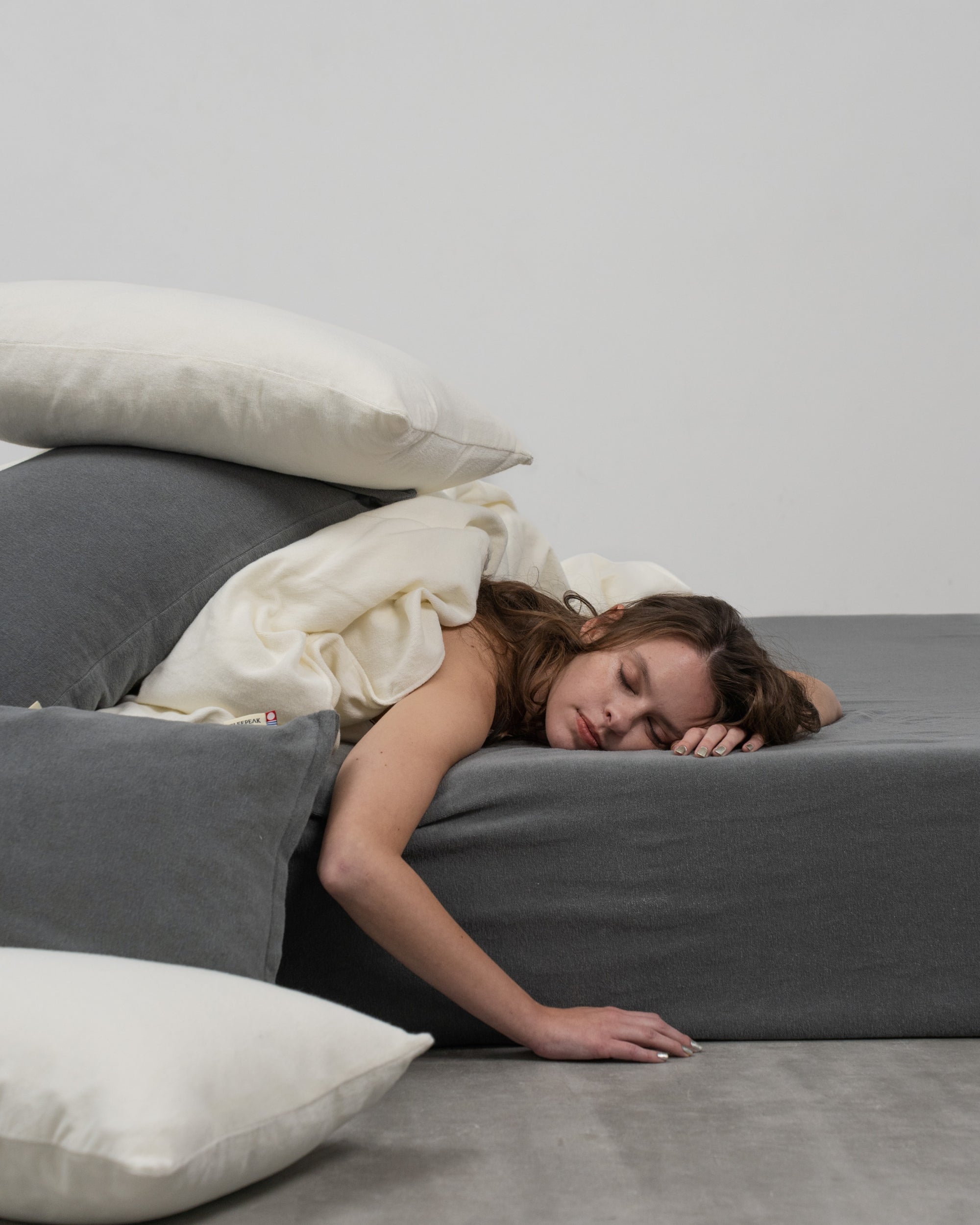 Imabari Towel Pillowcase Ash Gray