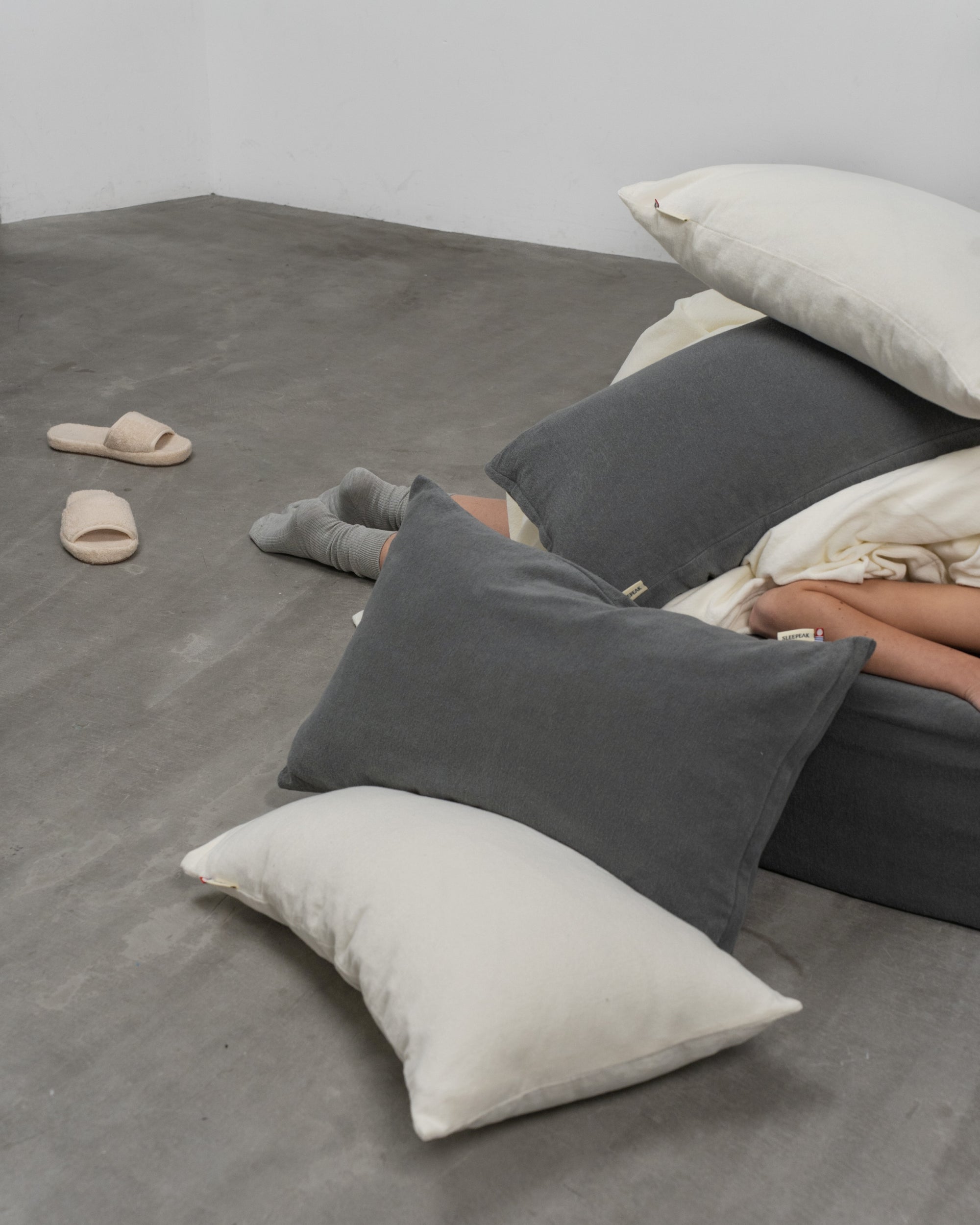 Imabari Towel Pillowcase Ivory