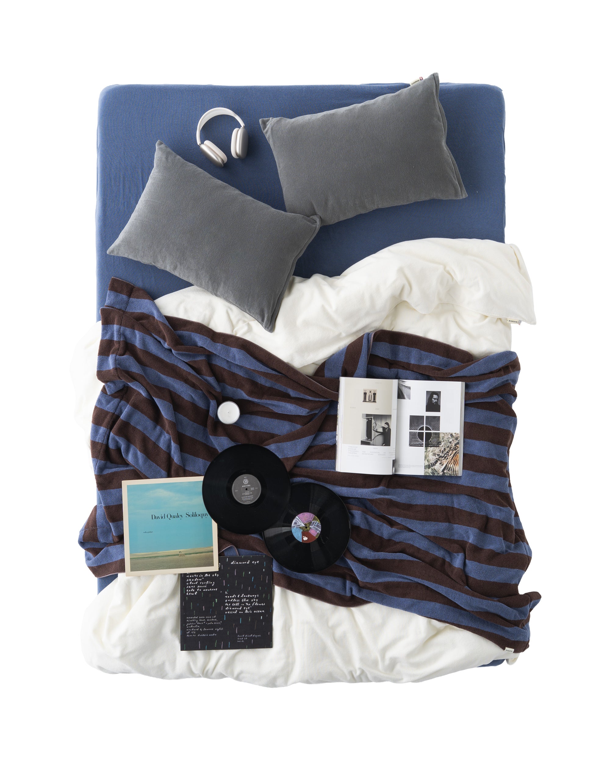 Imabari Towel Fitted Sheet Midnight Blue｜今治タオルフィットシーツ