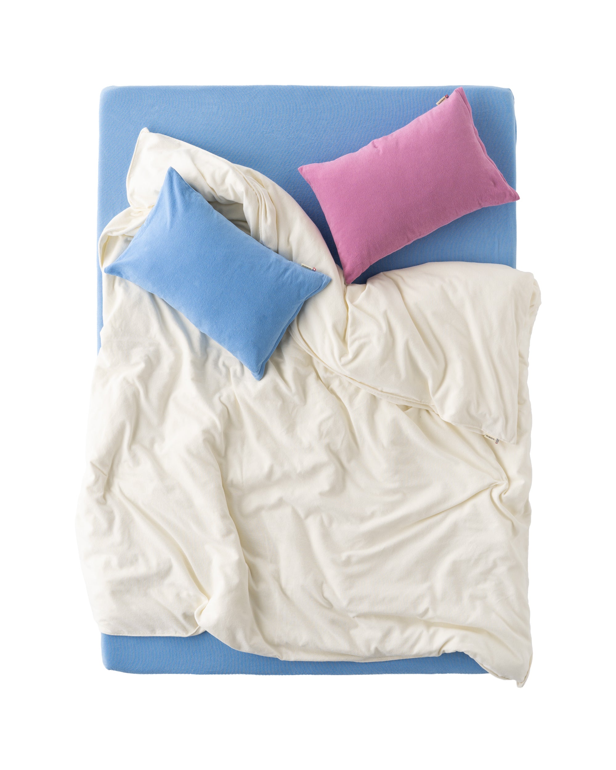 Imabari Towel Fitted Sheet Aqua Blue｜今治タオルフィットシーツ