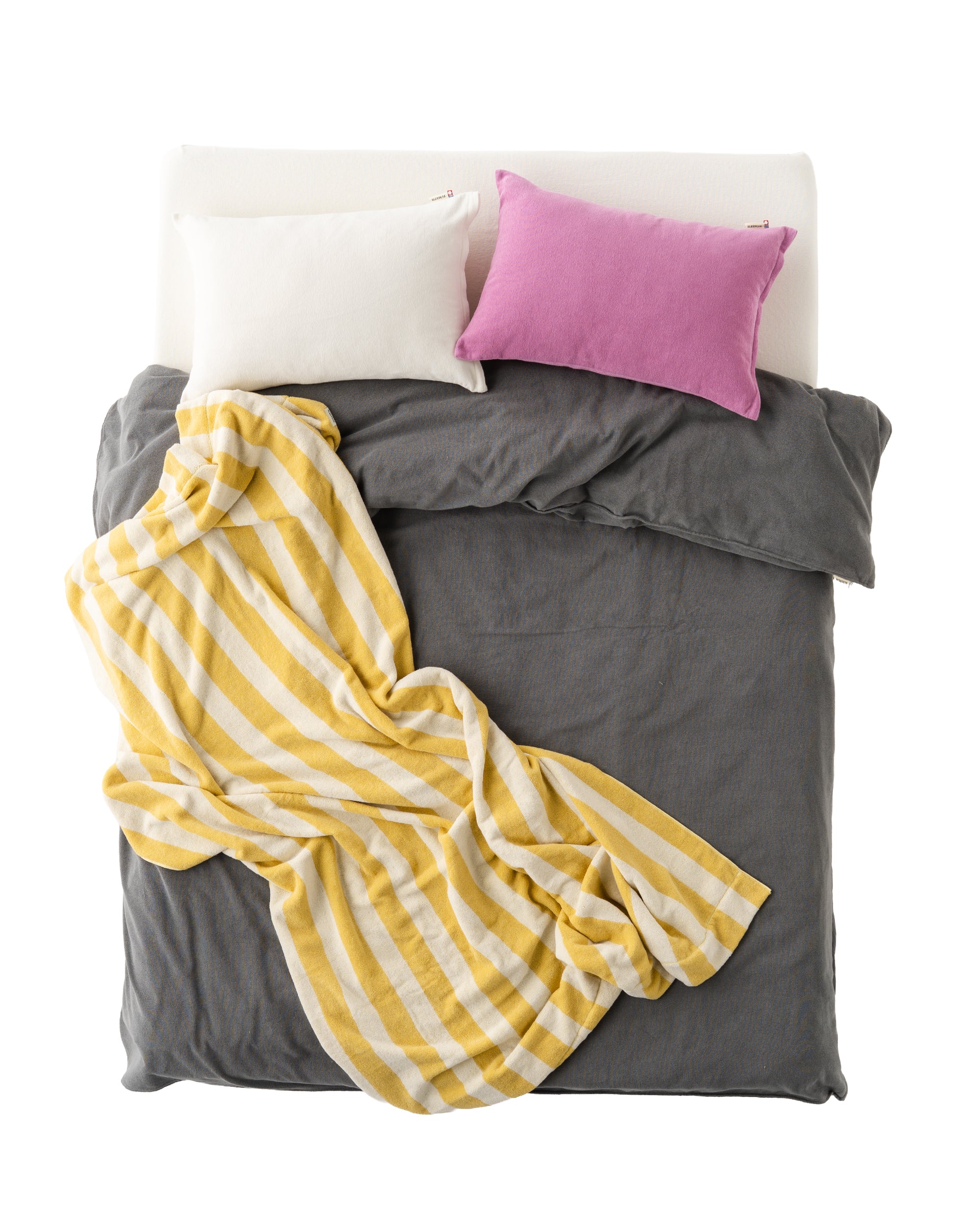 Imabari Towel Fitted Sheet Ivory