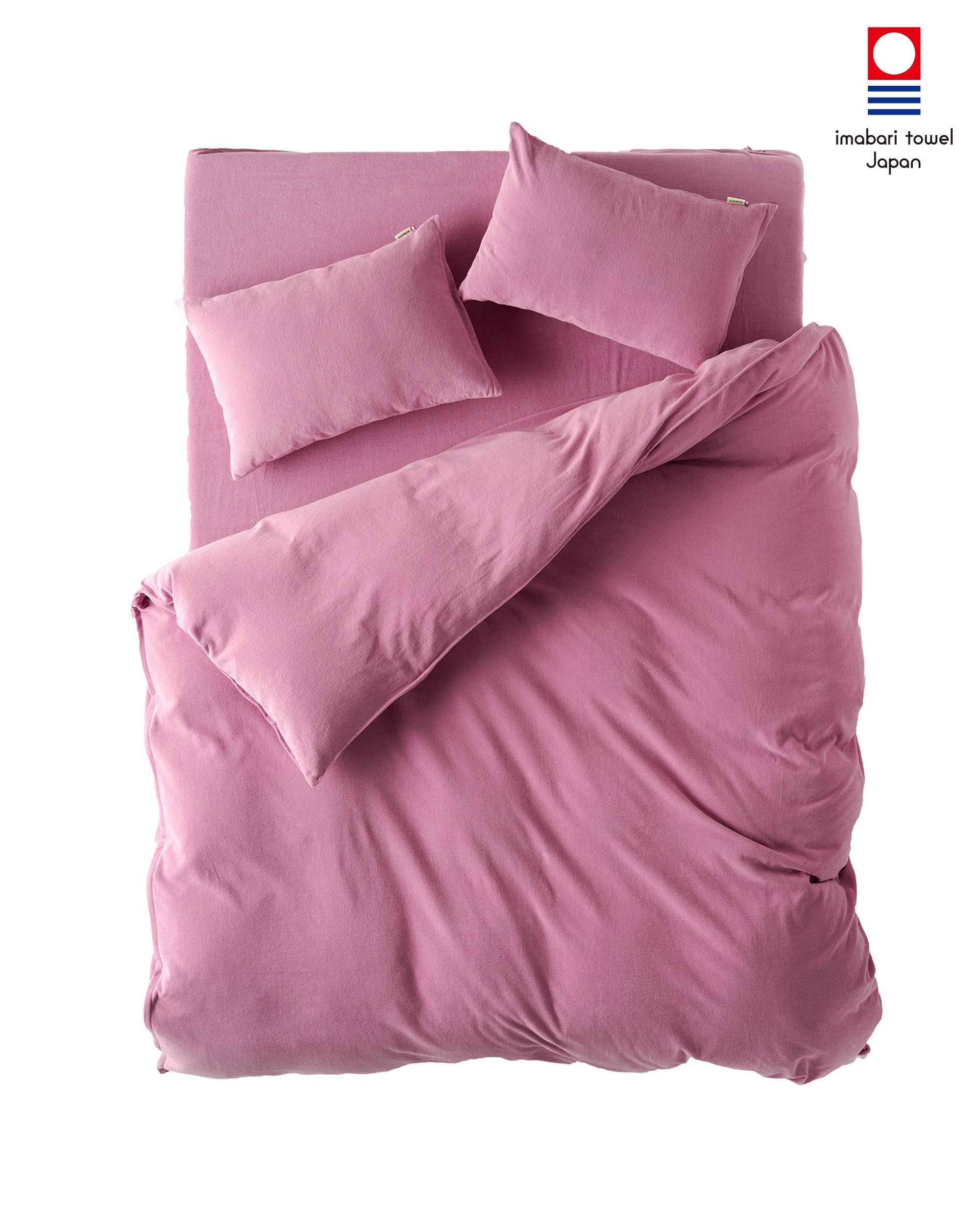 Imabari Towel Duvet Cover Orchid Pink｜今治タオル布団カバー