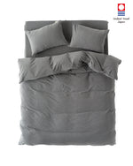 Imabari Towel Duvet Cover Ash Gray