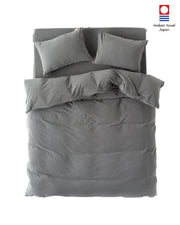 Imabari Towel Duvet Cover Ash Gray