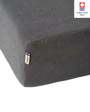 Imabari Towel Fitted Sheet Ash Gray