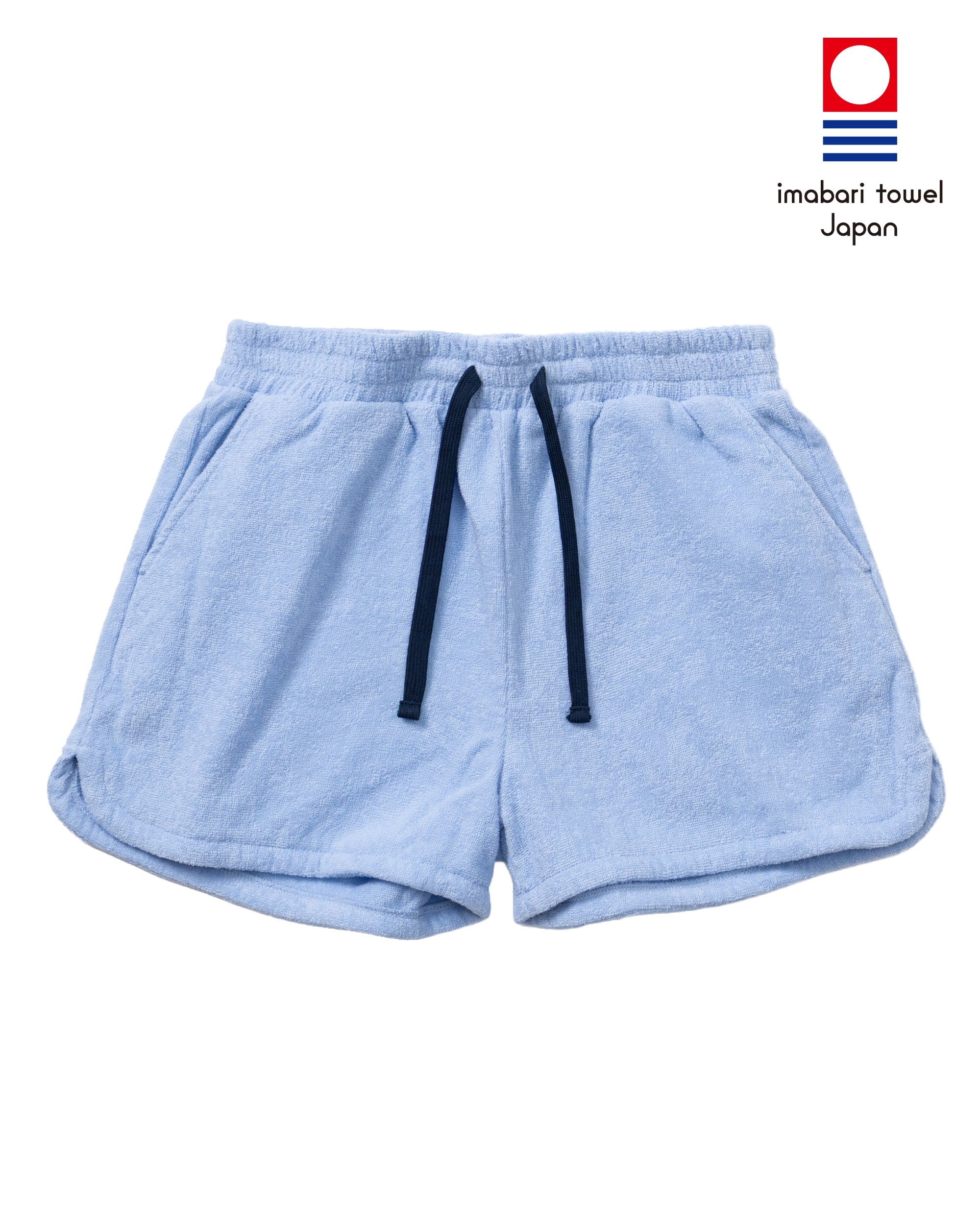 Imabari Towel Short Shorts Celeste Blue