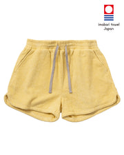 Imabari Towel Short Shorts Honey Yellow