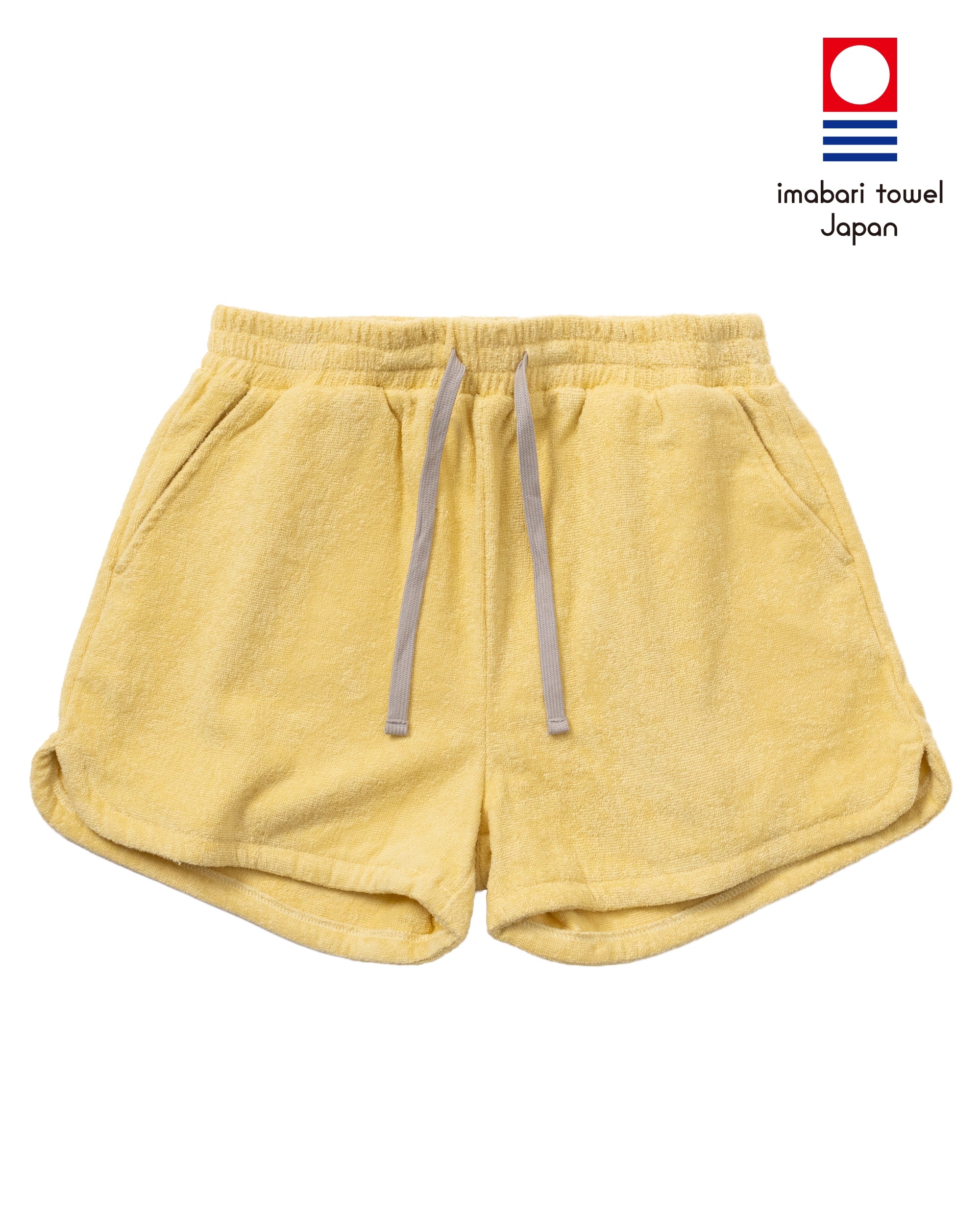 Imabari Towel Short Shorts Honey Yellow