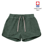 Imabari Towel Short Shorts Ivy Green