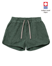 Imabari Towel Short Shorts Ivy Green