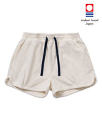 Imabari Towel Short Shorts Pearl White
