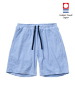 Imabari Towel Shorts Celeste Blue
