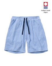 Imabari Towel Shorts Celeste Blue