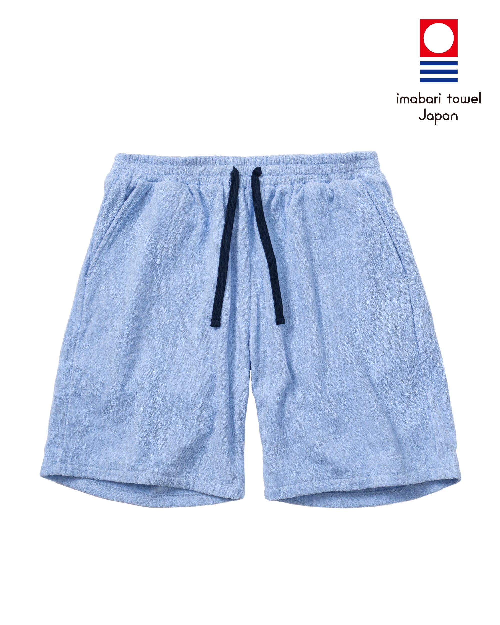 Imabari Towel Shorts Celeste Blue