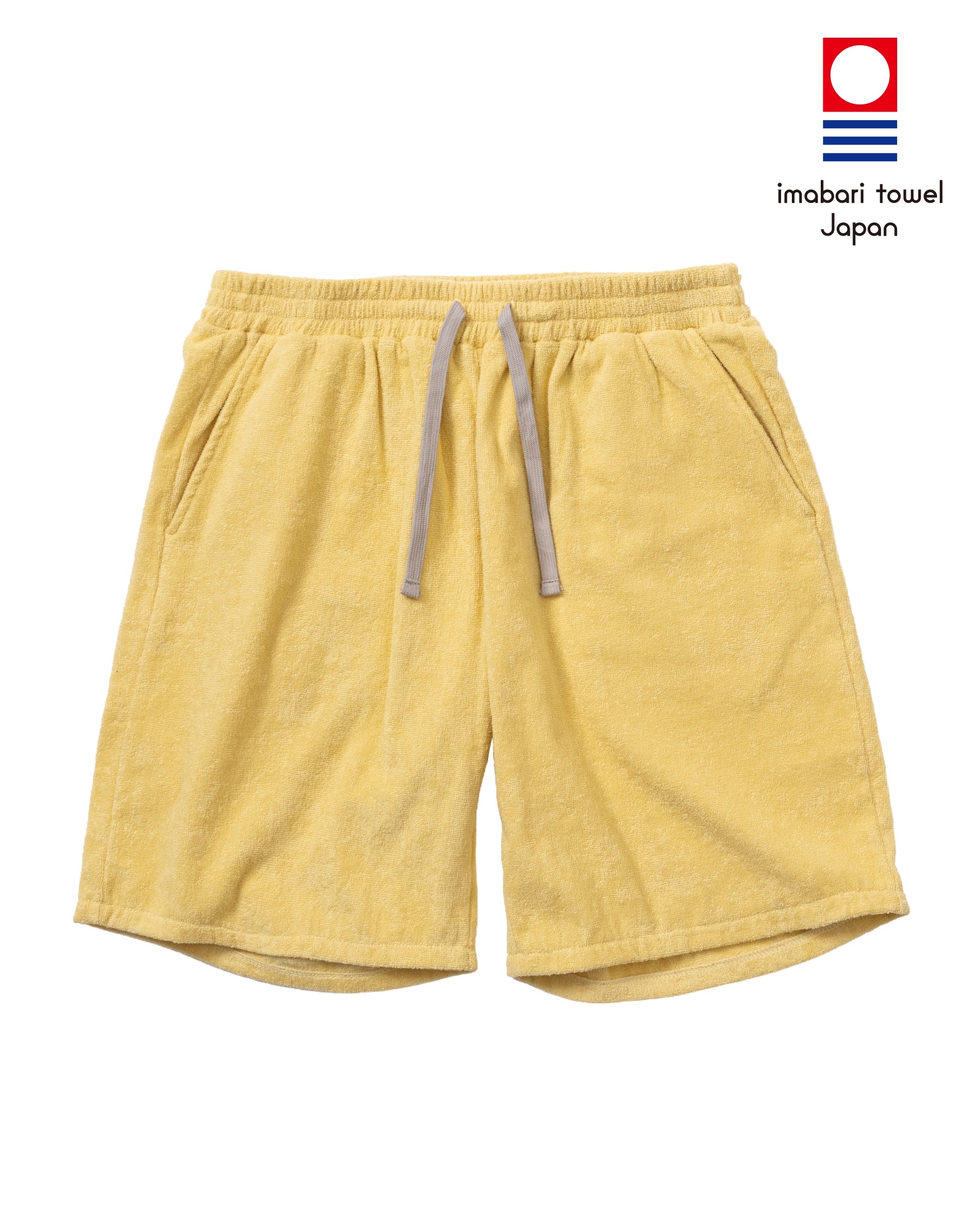 Imabari Towel Shorts Honey Yellow