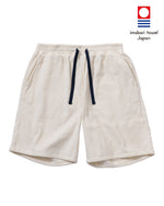 Imabari Towel Shorts Pearl White