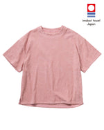 Imabari Towel Short-Sleeve Pullover Flamingo Pink