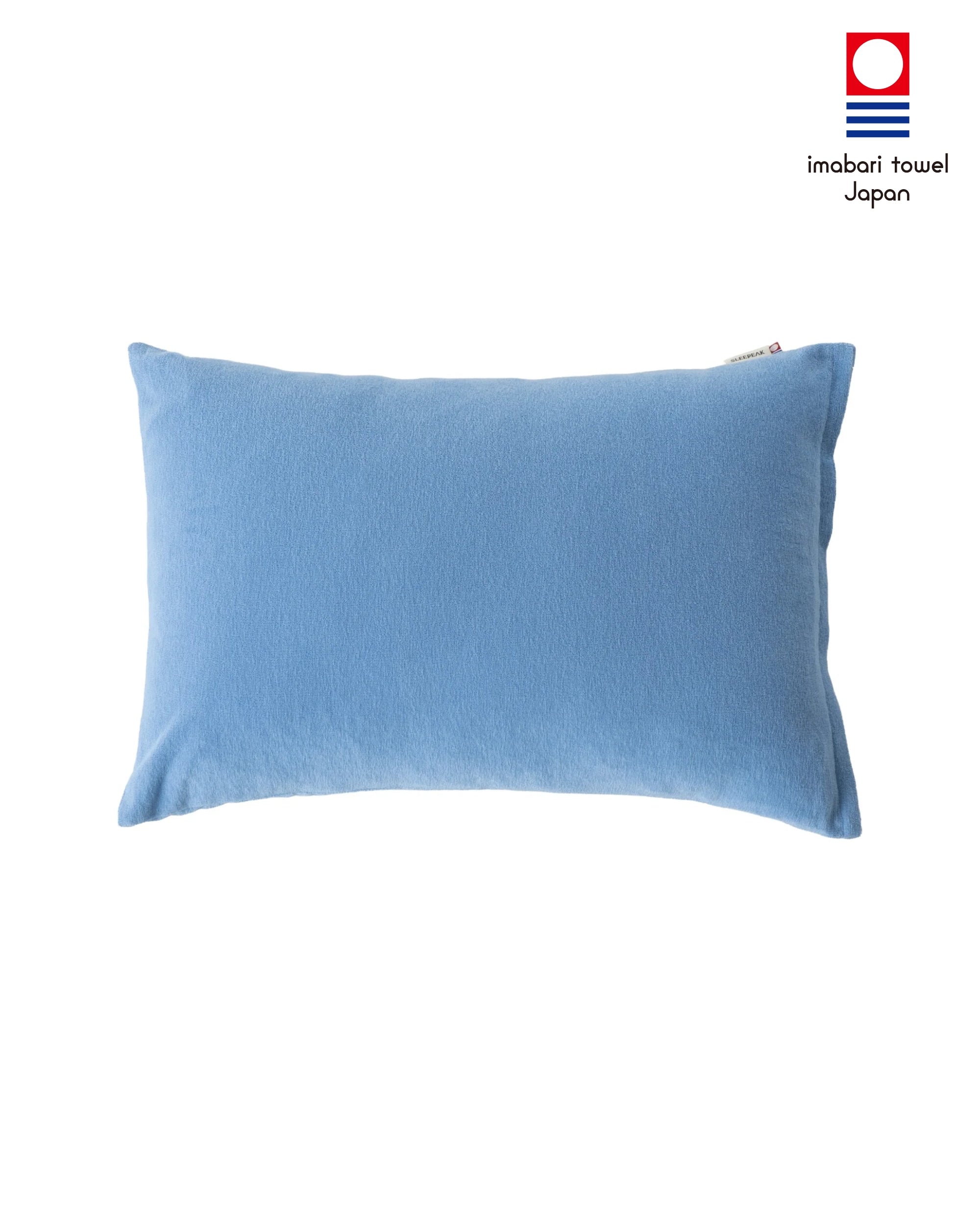 Imabari Towel Pillowcase Aqua Blue