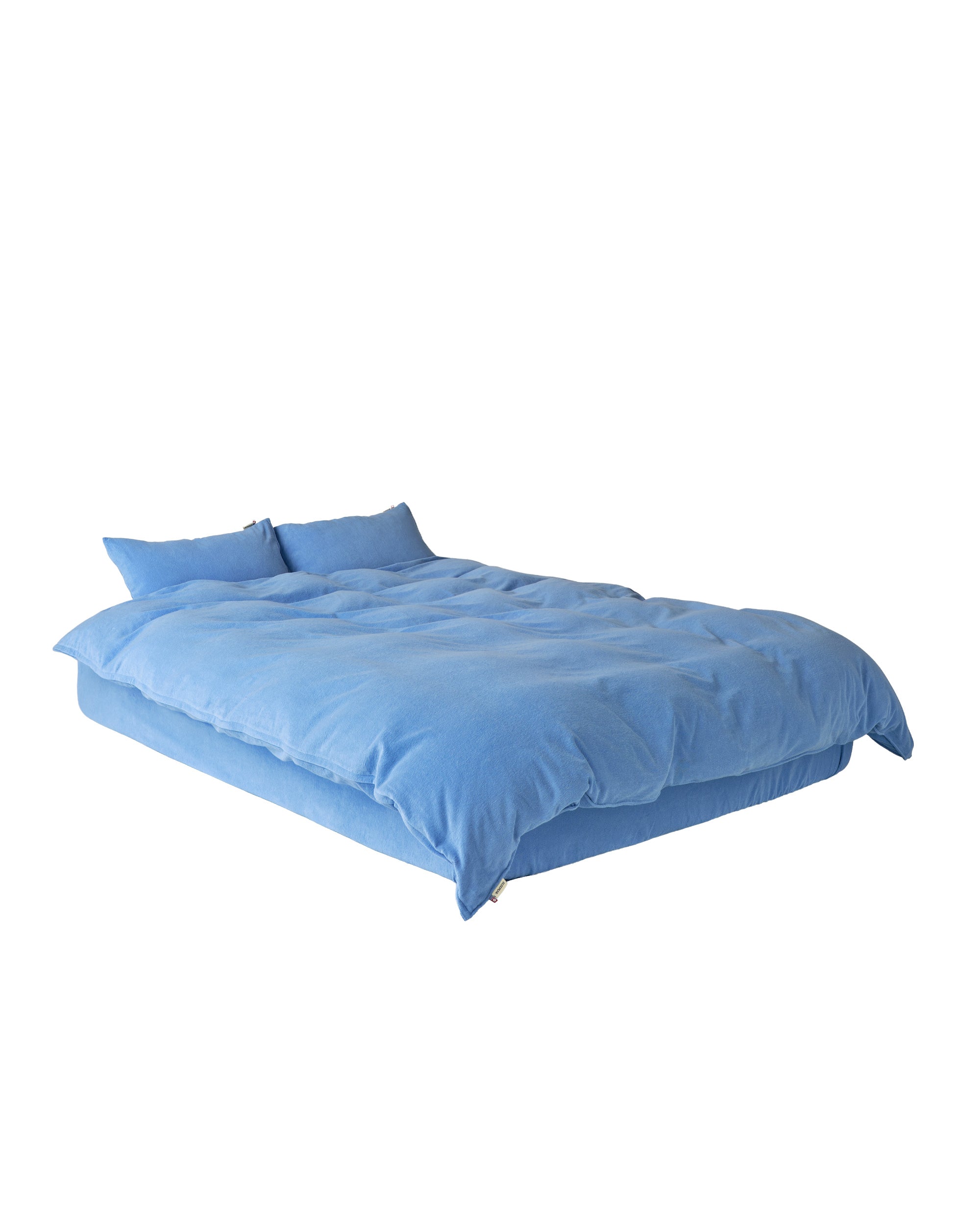 Imabari Towel Duvet Cover Aqua Blue