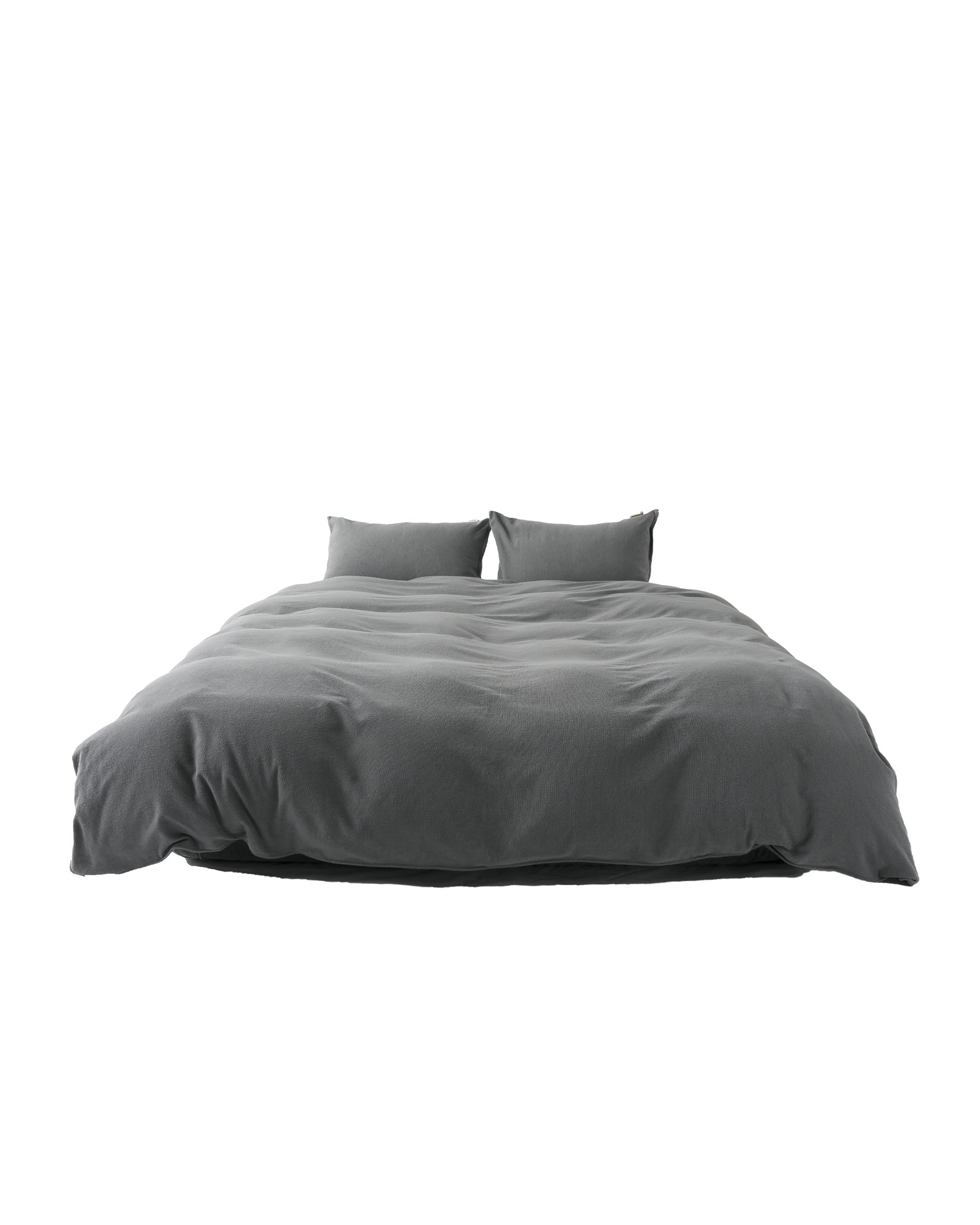 Imabari Towel Duvet Cover Ash Gray
