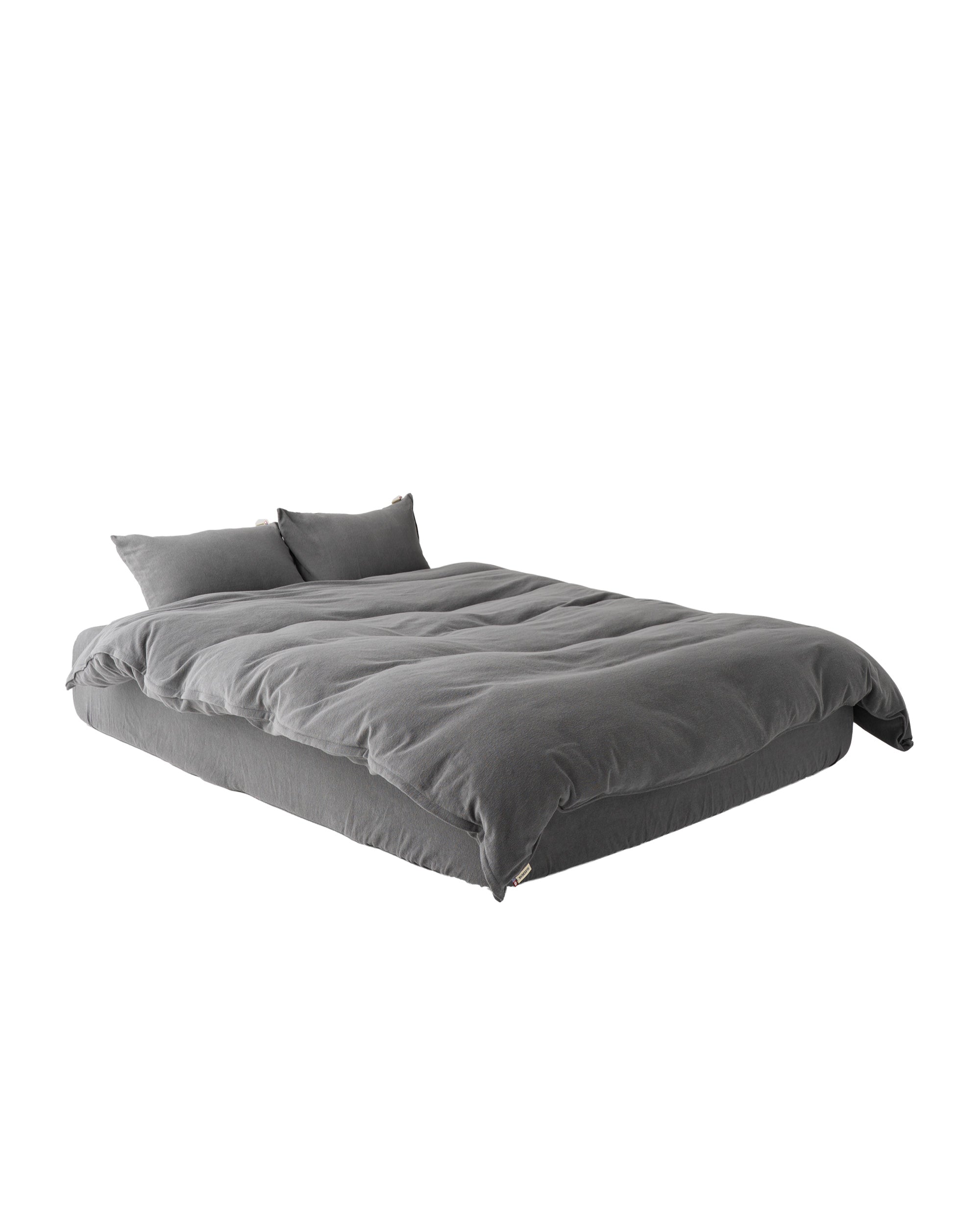 Imabari Towel Duvet Cover Ash Gray