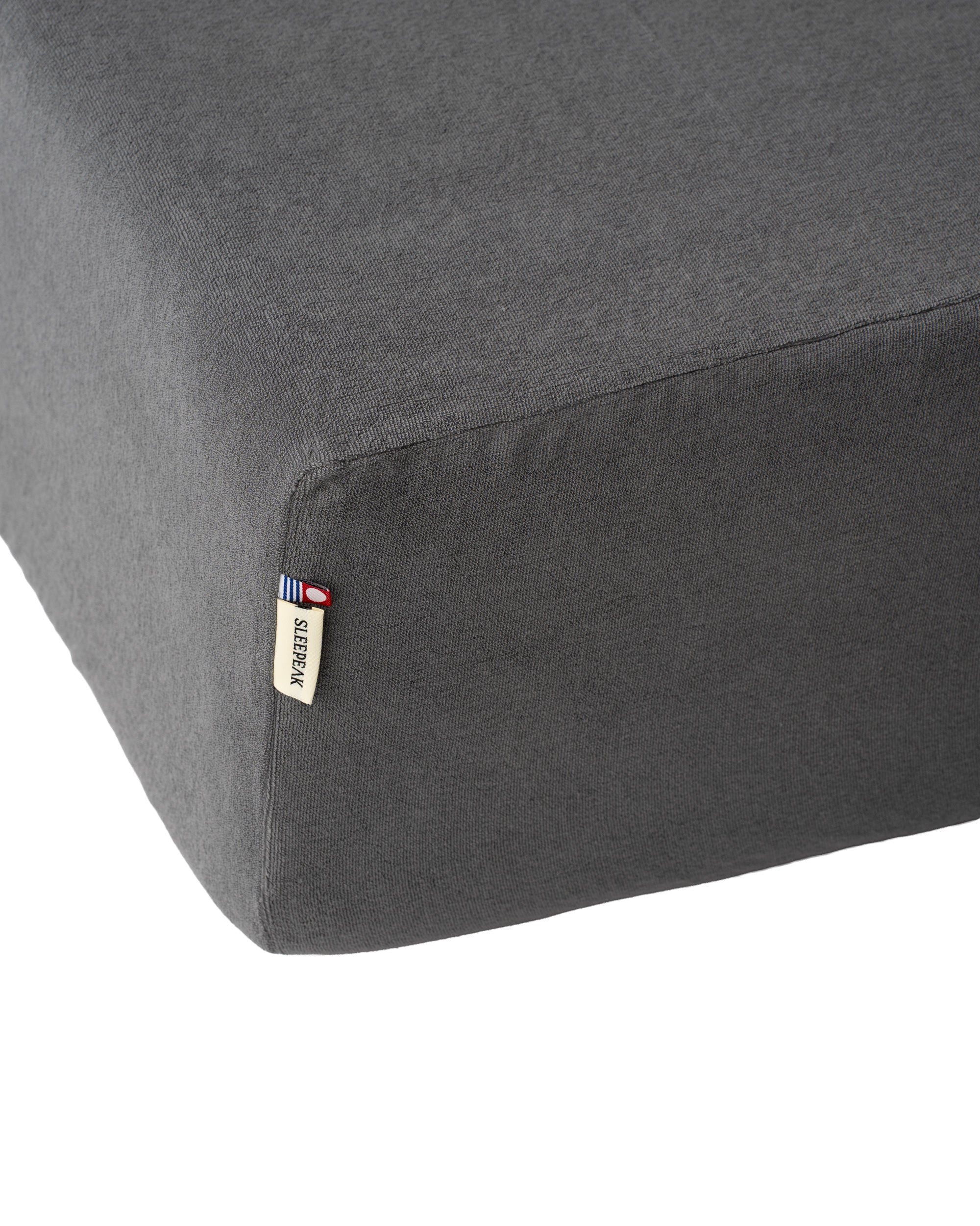 Imabari Towel Fitted Sheet Ash Gray