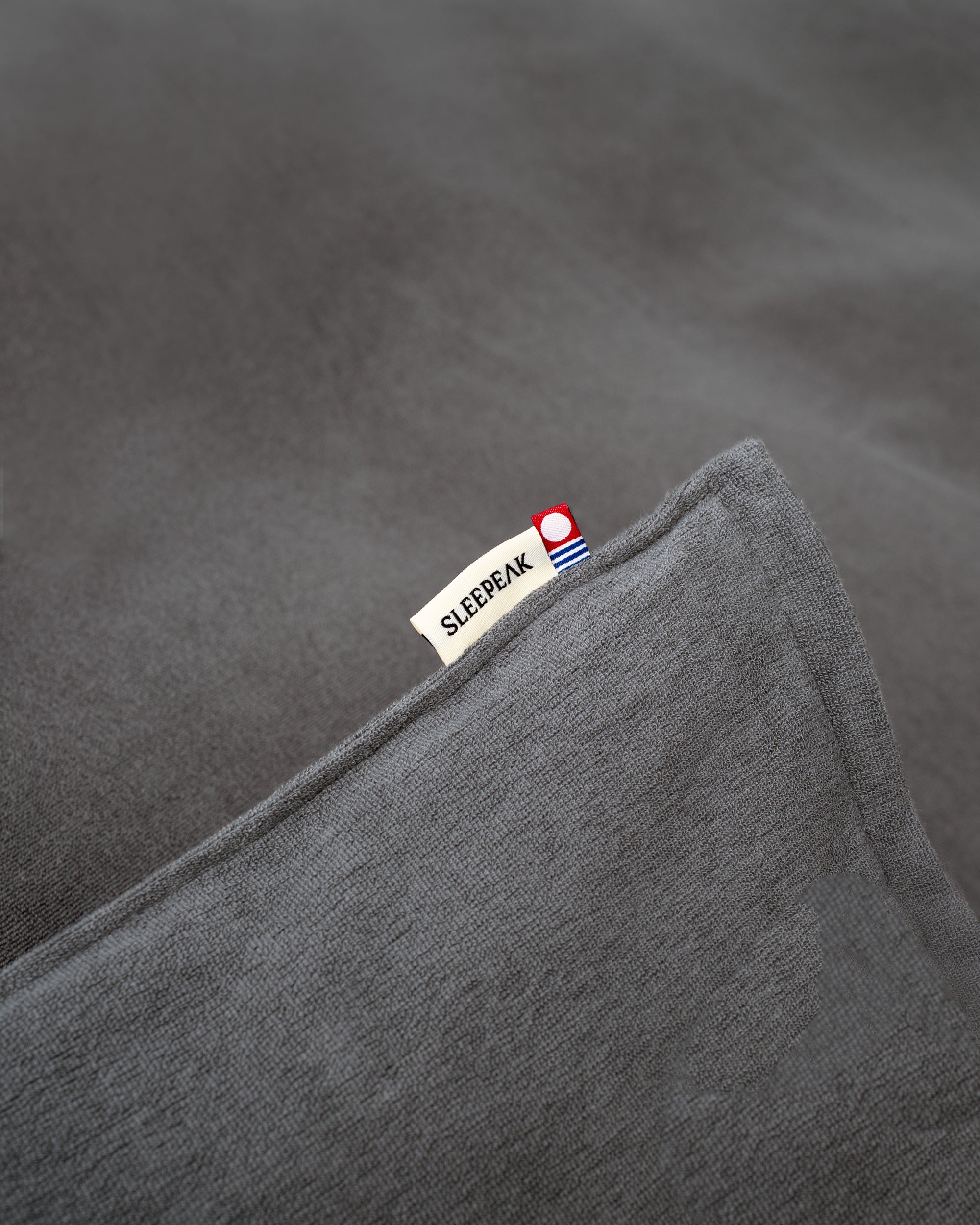 Imabari Towel Duvet Cover Ash Gray